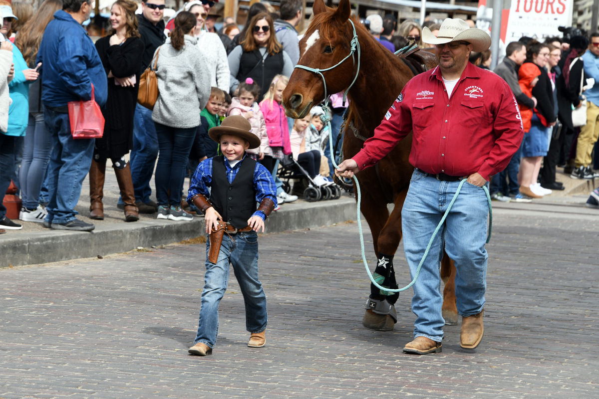 032 These two cowboys led the longhorn parade.JPG